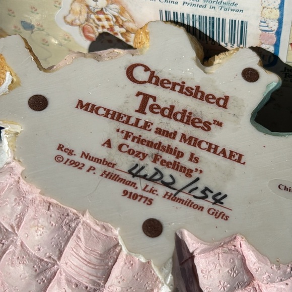 Cherished Teddies Michelle and Michael 910775 - Picture 6 of 7
